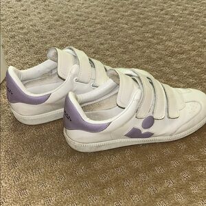 Women’s Isabel Marant Beth leather sneaker 39